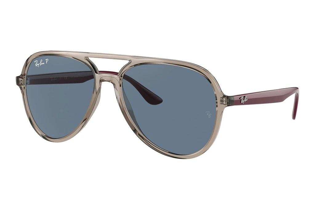 Ray-Ban   RB4376 65722V Dark BlueTransparent Grey