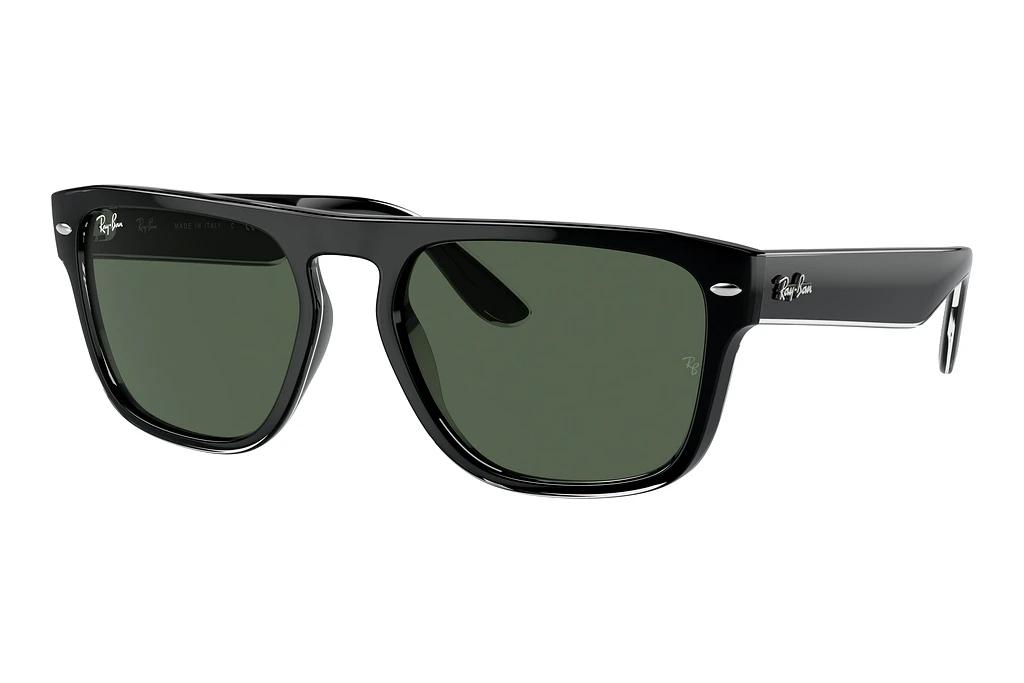 Ray-Ban   RB4407 654571 Dark GreenBlack Transparent
