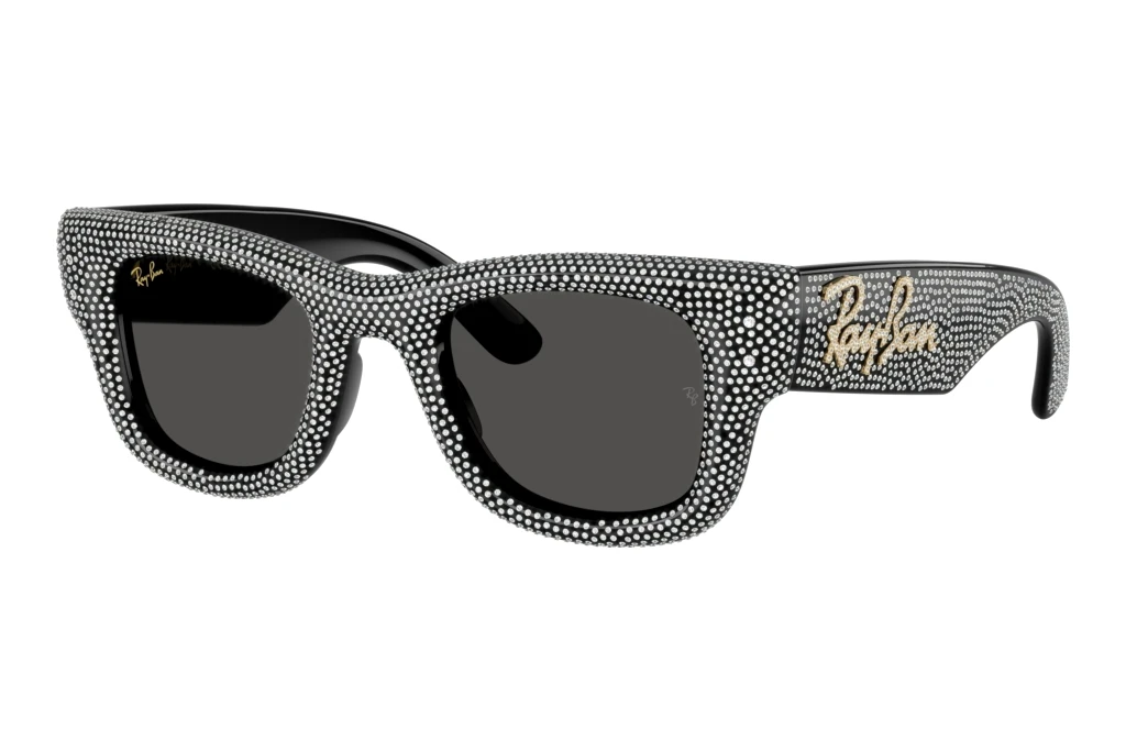 Ray-Ban   RB4940BP 686587 Ultra BlackBlack & Strass Pave