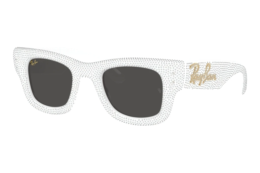 Ray-Ban   RB4940BP 686687 Ultra BlackWhite & Strass Pave