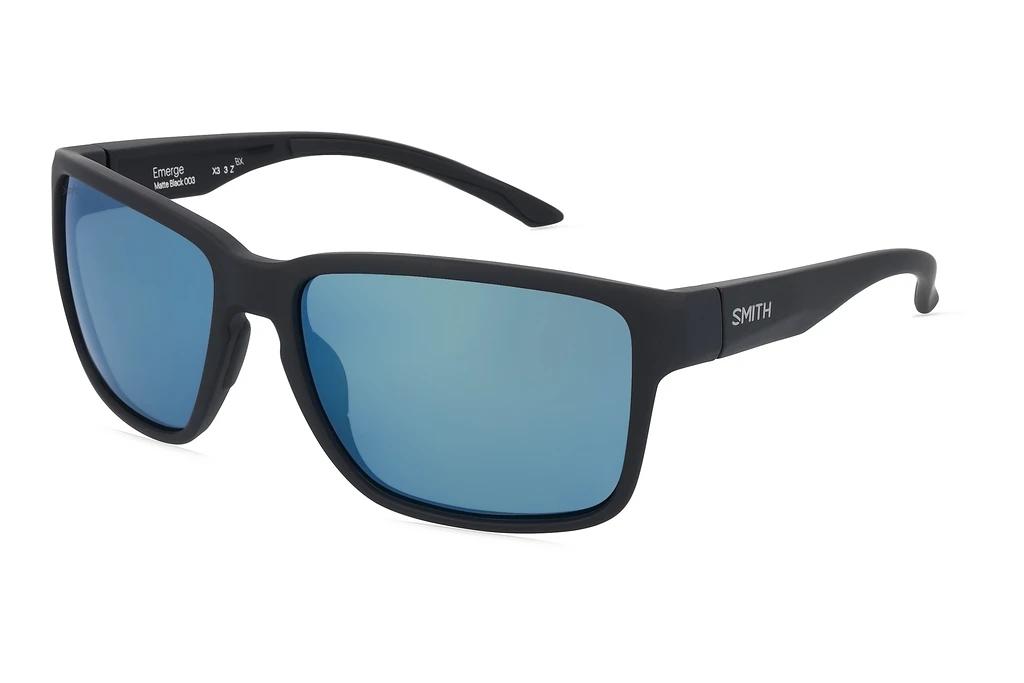 Smith   EMERGE 003/QG BLUE MIRROR POLARIZED HIGH CONTRASTSCHWARZ