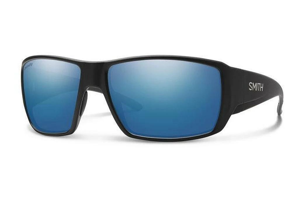 Smith   GUIDE CHOICE/N 003/QG BLUE MIRROR POLARIZED HIGH CONTRASTSCHWARZ