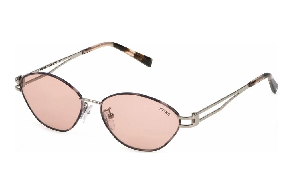 Sting   SST466 0588 PINKSHINY PALLADIUM W/DARK HAVANA PARTS
