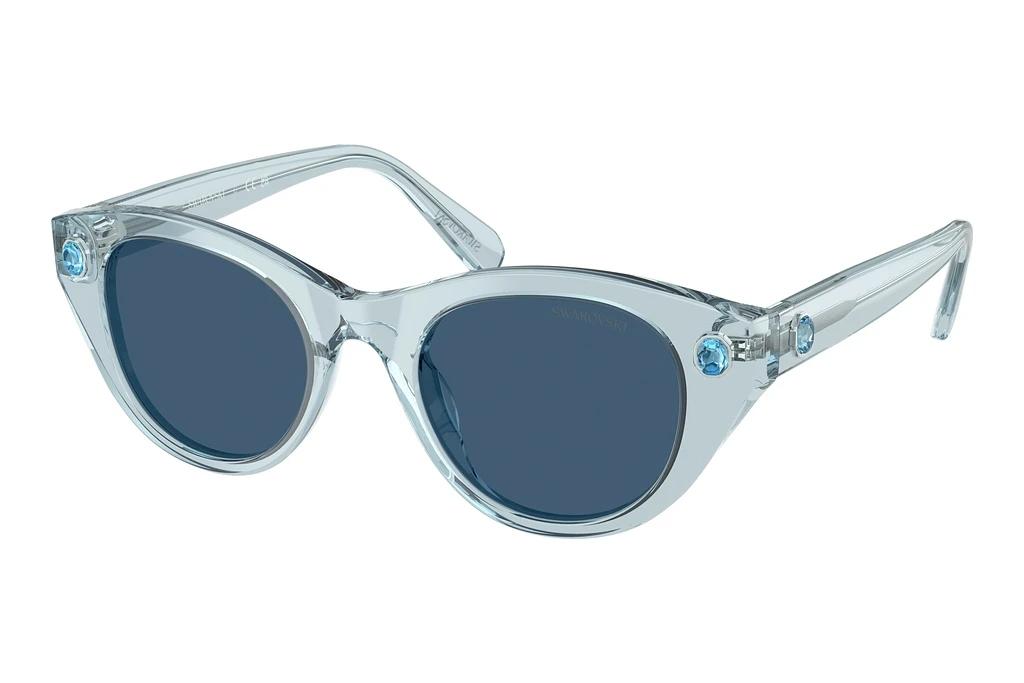 Swarovski   SK6025 106555 Dark BlueTransparent Light Blue