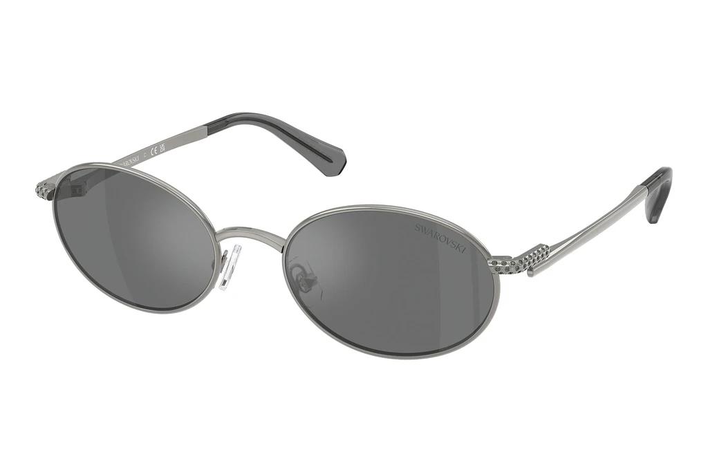 Swarovski   SK7033 40096G Grey Mirror BlackGunmetal