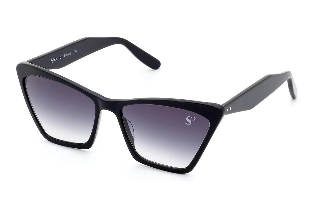 Sylvie Optics   Miami 01 grey gradblack