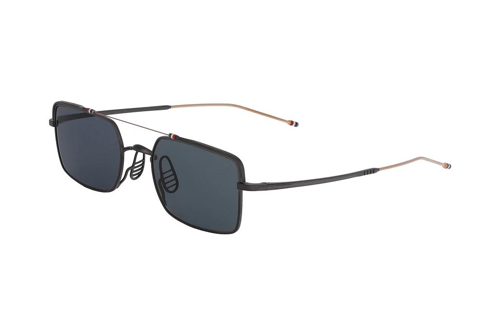 Thom Browne   TBS909 04 Dark Grey - ARBlack Iron -White Gold