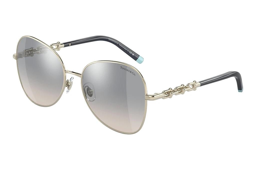 Tiffany   TF3086 61791U Gradient Blue Mirror SilverPale Gold