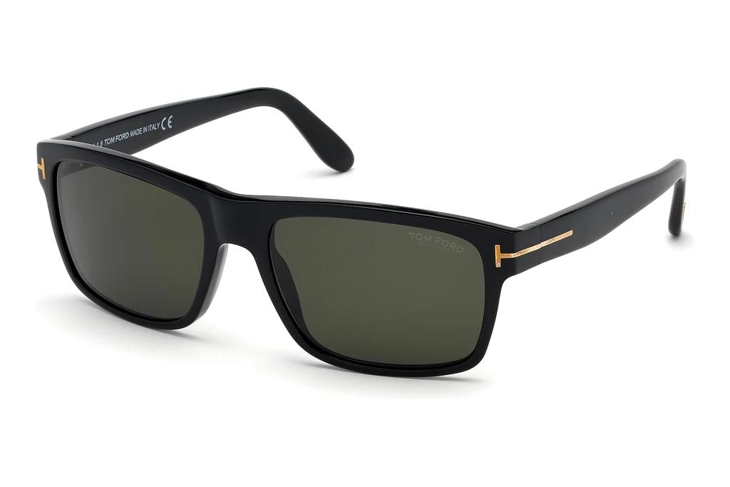 Tom Ford   FT0678 01D grau polarisierendGlänzend Schwarz