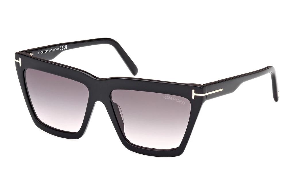 Tom Ford   FT1110 01B grau verlaufendGlänzend Schwarz