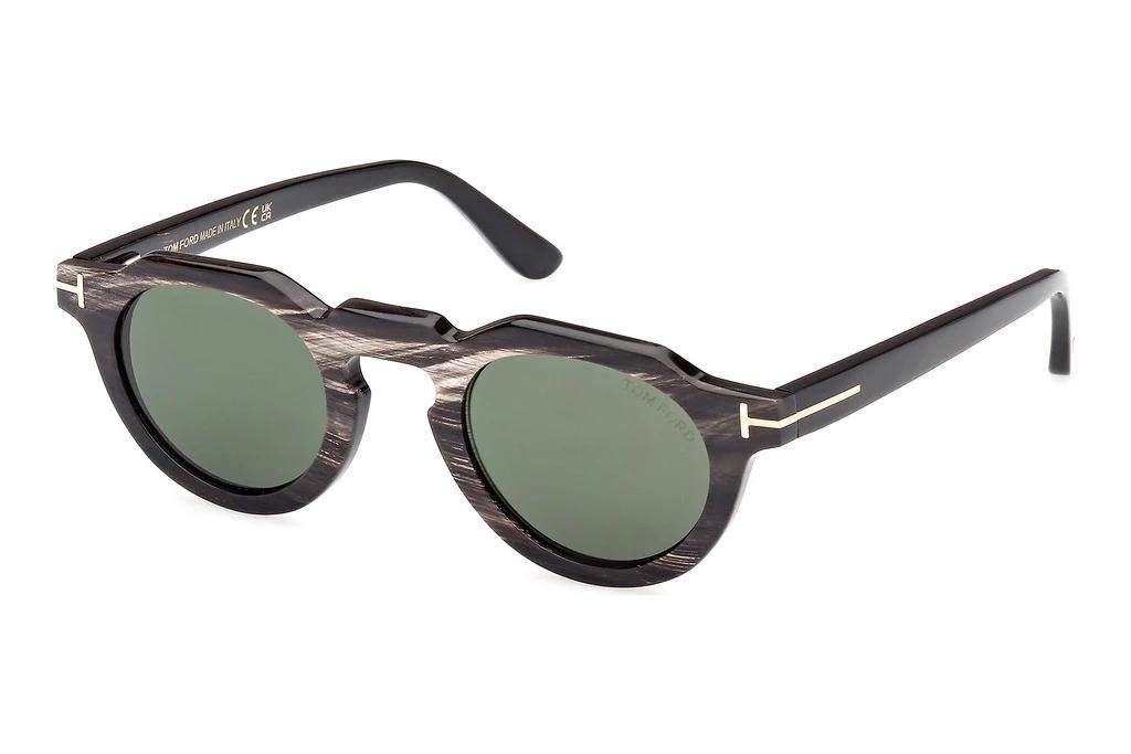 Tom Ford   FT1129-P 63N grünSchwarz/Horn