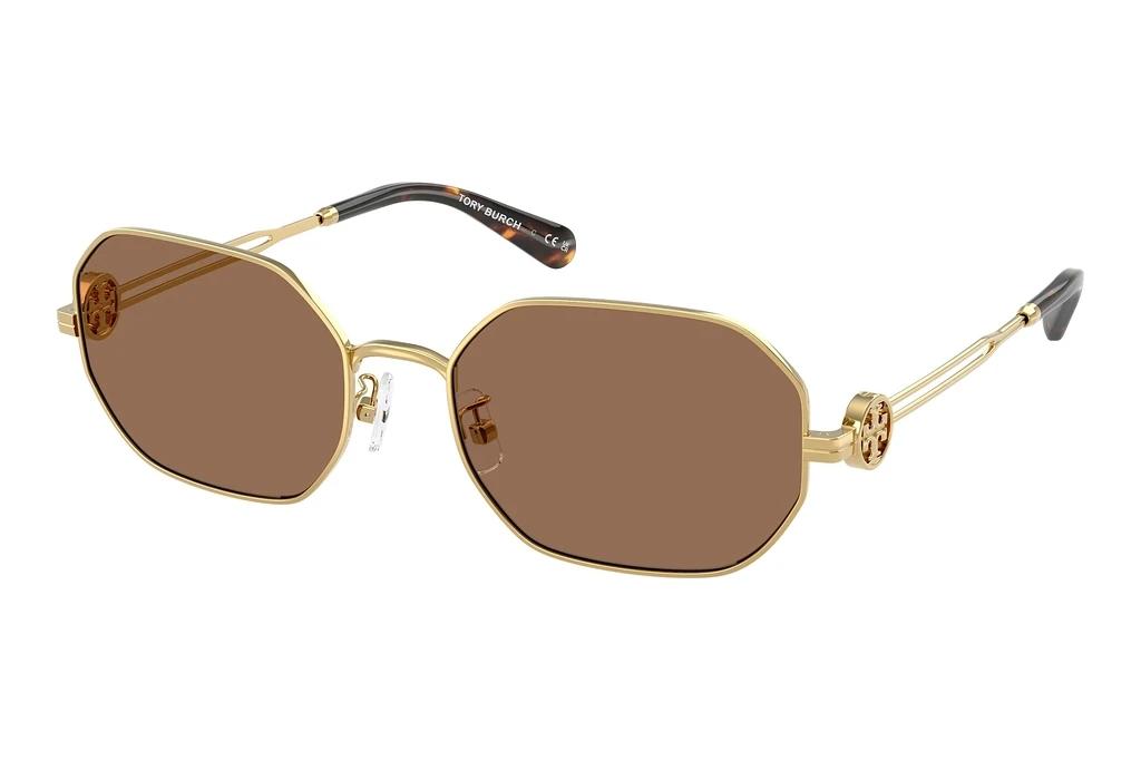 Tory Burch   TY6113 334373 Dark BrownShiny Gold