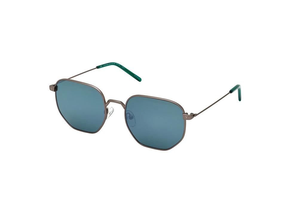 VOOY by edel-optics   Dinner Sun 105-04 green with silver flashsilver