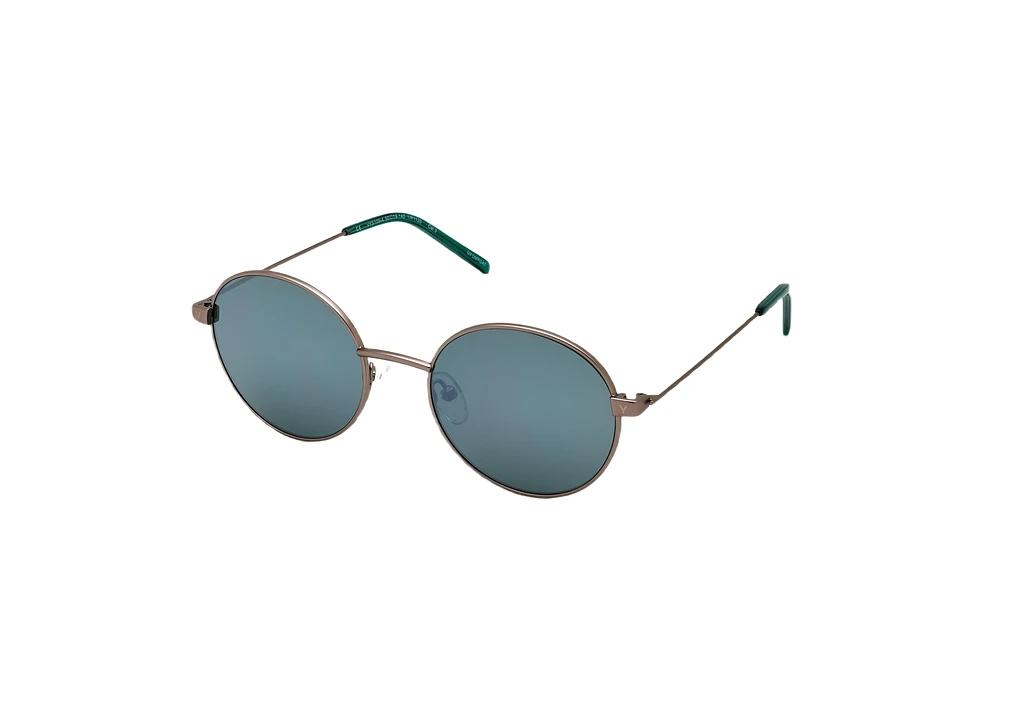 VOOY by edel-optics   Presentation Sun 109-04 green with silver flashsilver