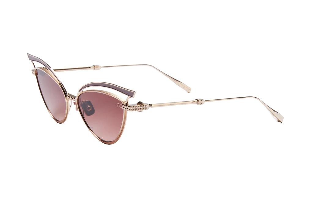 Valentino   VLS-118 C Dark Rose to Light Rose - ARWhite Gold - Powder Enamel w