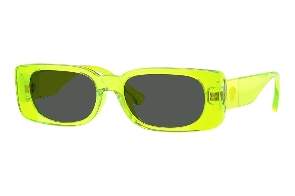 Versace Kids   VK4003U 547987 Dark GreyYellow Fluo Transparent