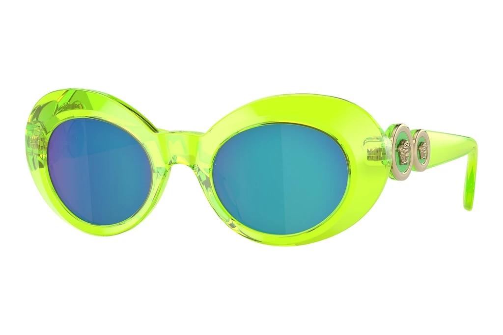 Versace Kids   VK4428U 537125 Green Mirror Light BlueTransparent Fluo Green