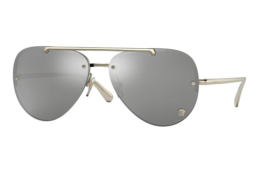 Versace   VE2231 12526G Light Grey Mirror SilverPale Gold