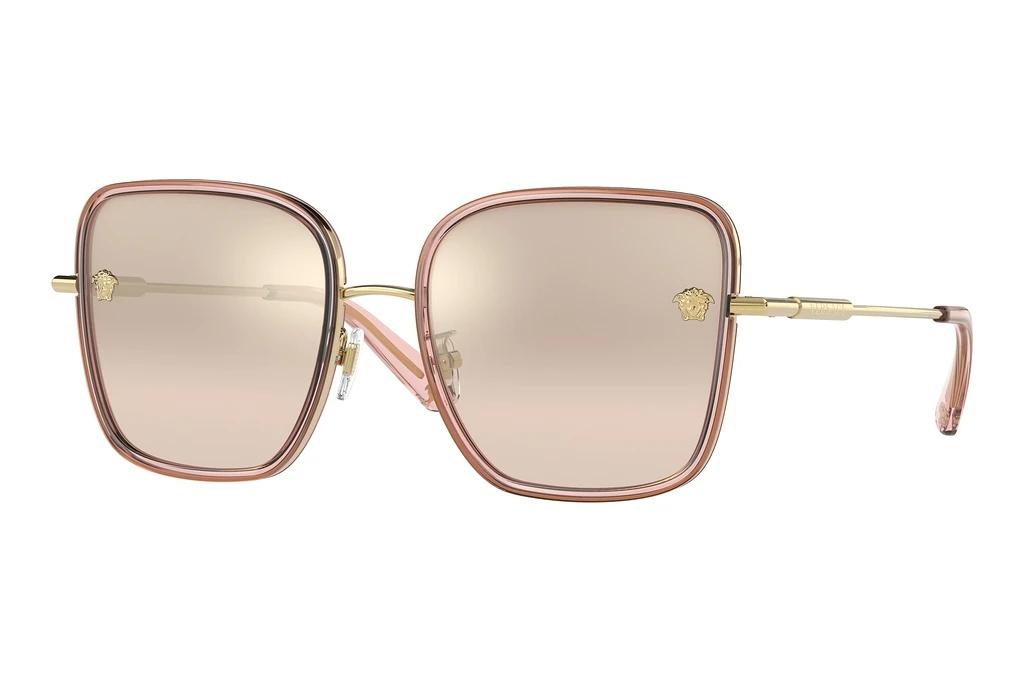 Versace   VE2247D 14837I Light Brown Mirror Grad GoldTransparent Pink