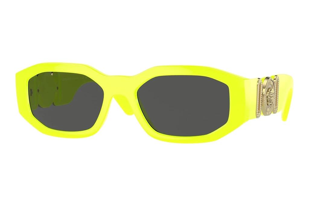 Versace   VE4361 532187 Dark GreyYellow Fluo