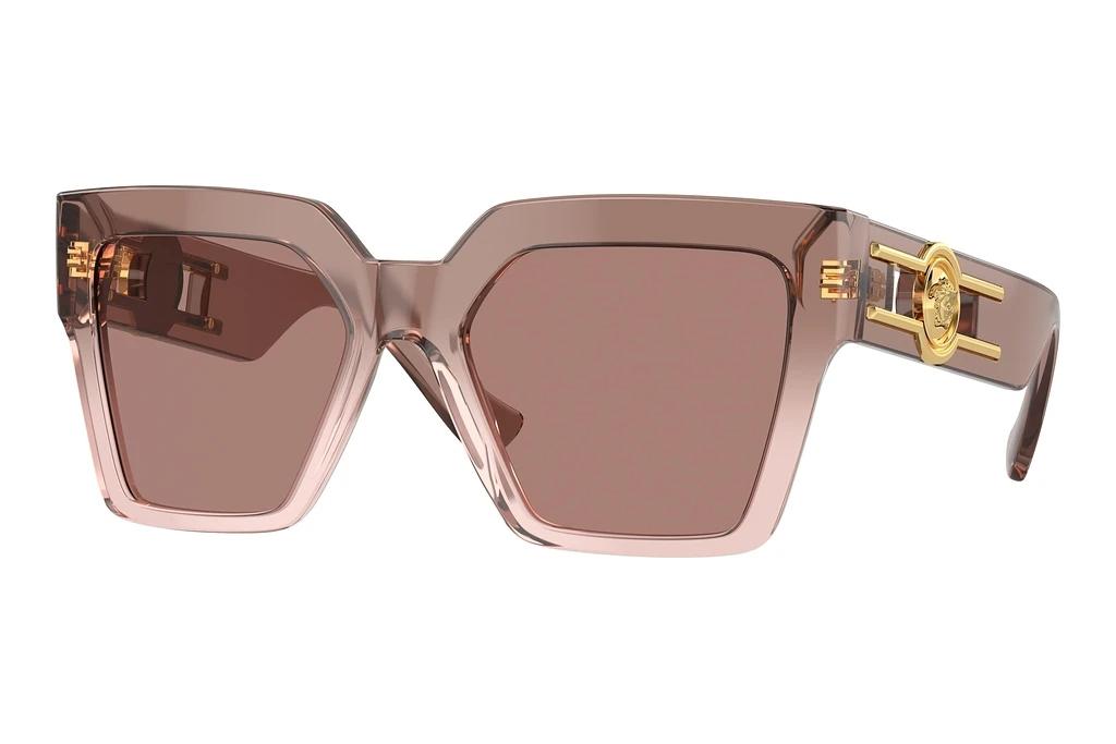 Versace   VE4458 543573 Light BrownBrown Transparent
