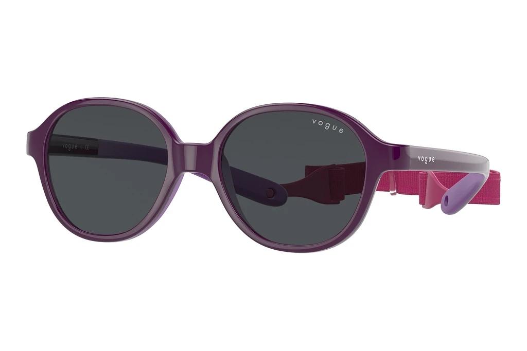 Vogue Eyewear   VJ2012 297687 Dark GreyViolet On Rubber Violet