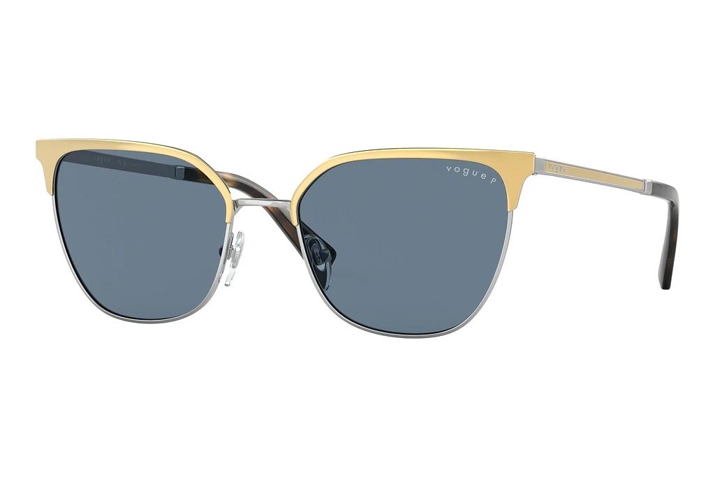 Vogue Eyewear   VO4248S 305/2V Polar Dark BlueTop Gold/Silver