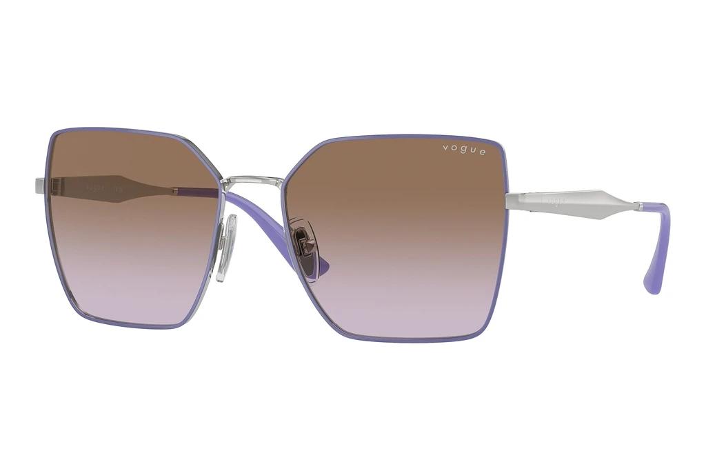 Vogue Eyewear   VO4284S 518368 Violet Gradient BrownTop Wisteria/Silver