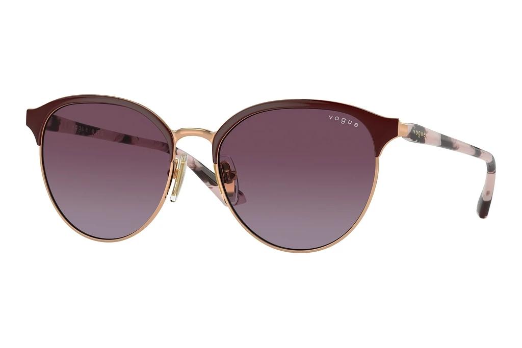 Vogue Eyewear   VO4303S 51708H Violet GradientTop Bordeaux/Rose Gold