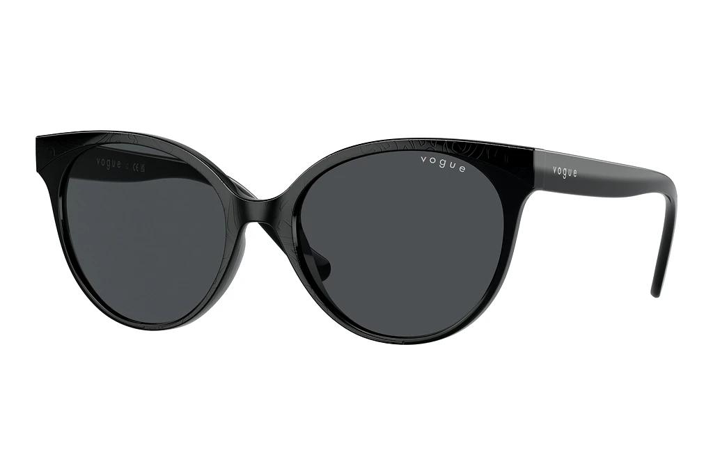 Vogue Eyewear   VO5246S W44/87 GreyTop Black/Serigraphy