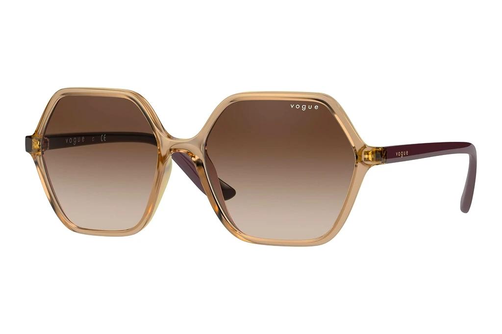 Vogue Eyewear   VO5361S 282613 Brown GradientTransparent Caramel