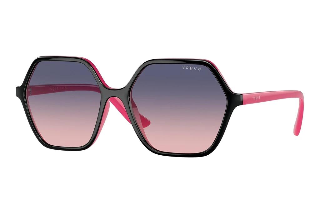 Vogue Eyewear   VO5361S 3009I6 Pink Gradient BlueTop Black/Fuchsia