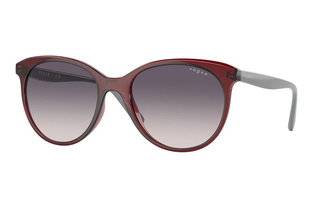 Vogue Eyewear   VO5453S 292436 Pink Gradient Dark GreyTransparent Bordeaux