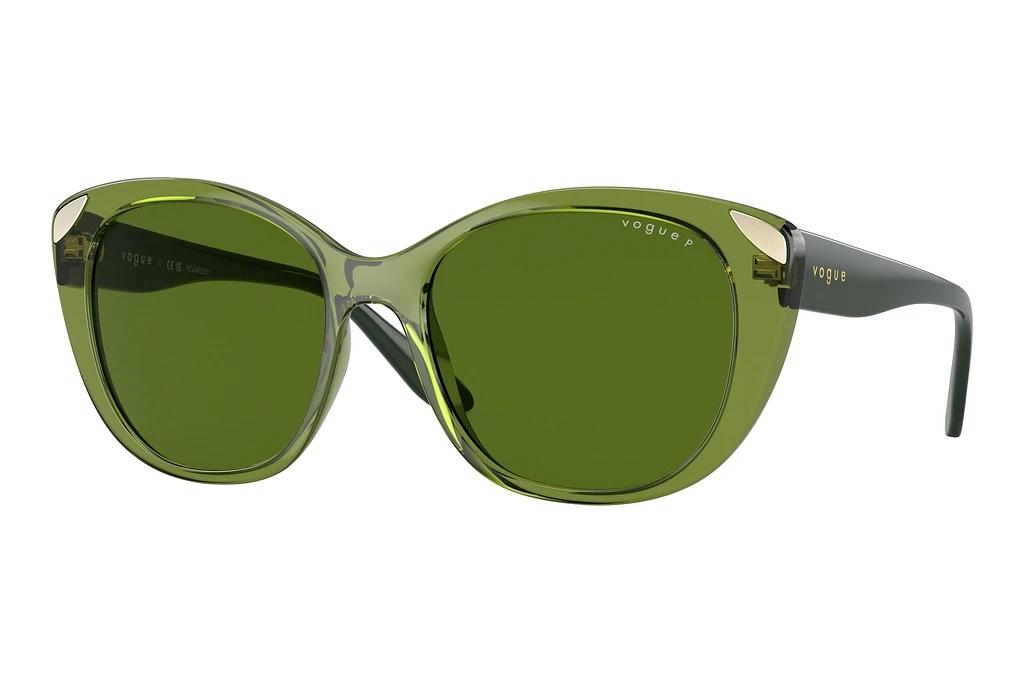 Vogue Eyewear   VO5457S 30332P Polar Dark GreenTransparent Green