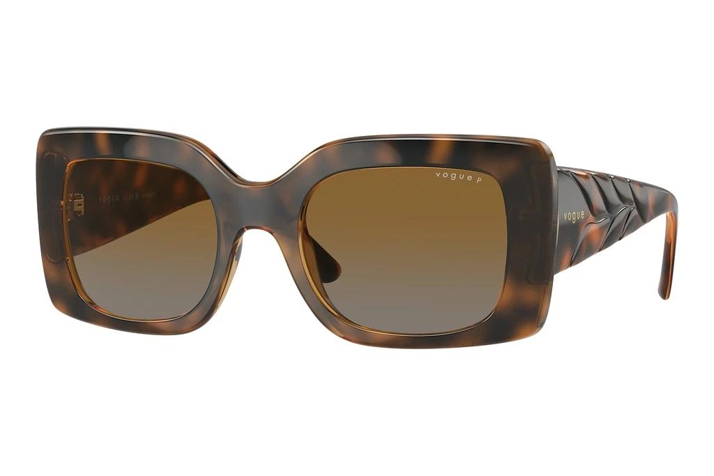 Vogue Eyewear   VO5481S 2386T5 Polarized Grey Gradient BrownTop Havana/Brown