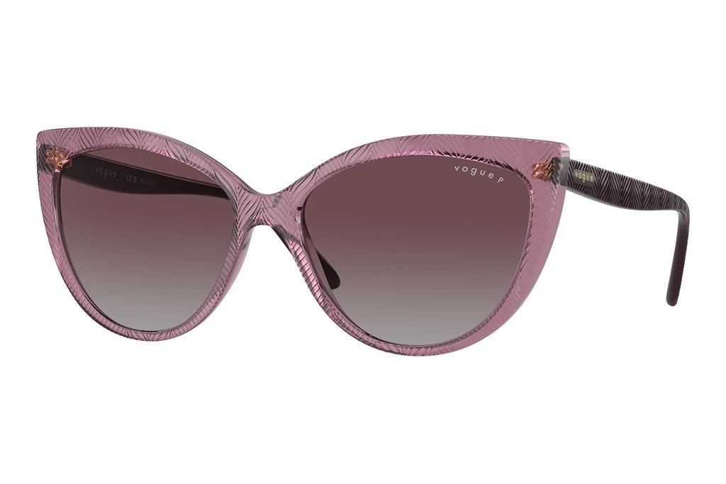 Vogue Eyewear   VO5484S 276162 Polar Grey Gradient VioletTransparent Purple