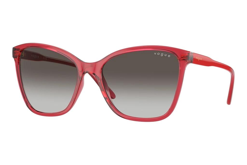 Vogue Eyewear   VO5520S 30848G Grey GradientTransparent Red