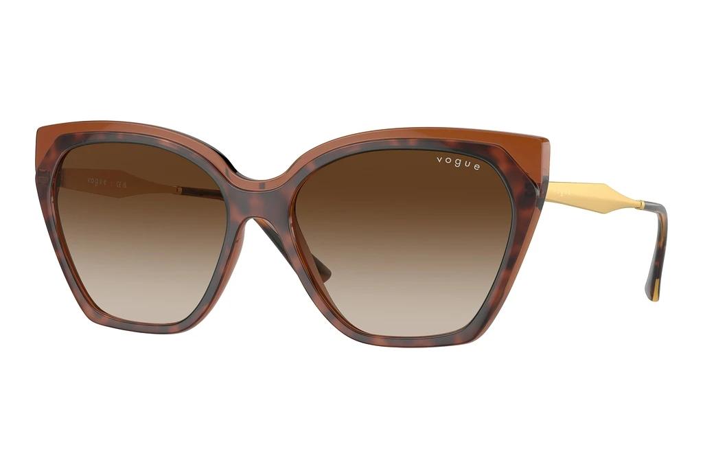 Vogue Eyewear   VO5521S 238613 Brown GradientTop Dark Havana/Light Brown