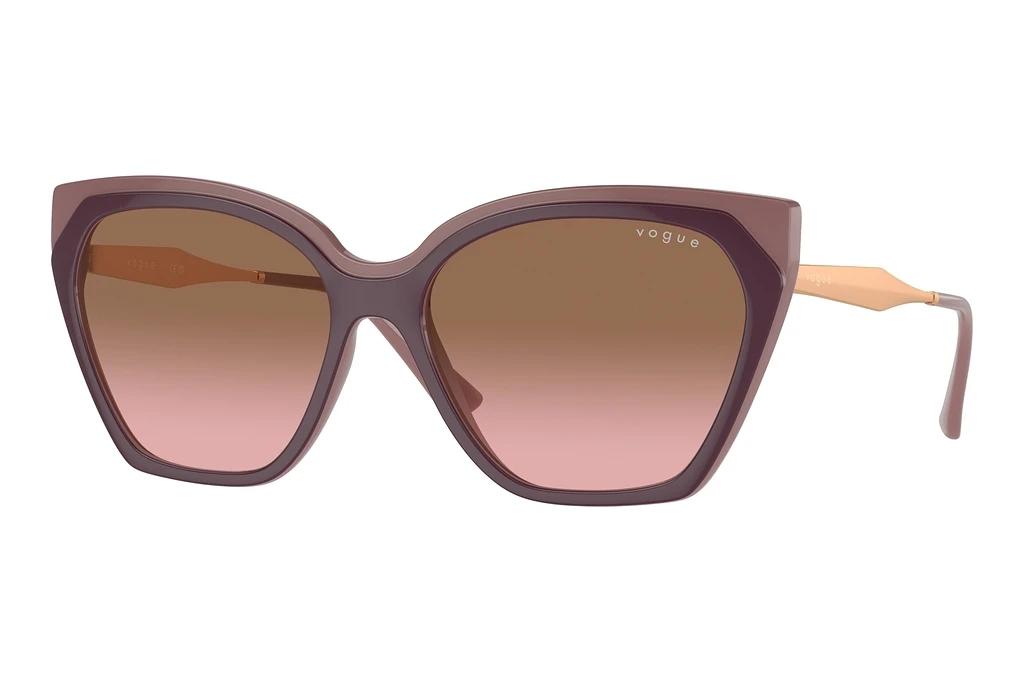 Vogue Eyewear   VO5521S 310014 Pink Gradient BrownTop Red Purple/Old Pink