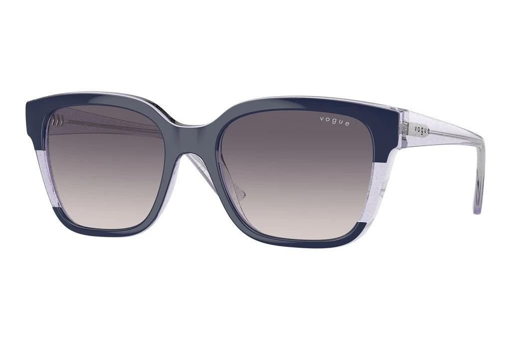 Vogue Eyewear   VO5558S 313736 Pink Gradient Dark GreyBlue/Transparent Lilac Glitter