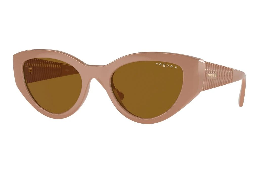 Vogue Eyewear   VO5566S 312183 Dark Brown PolarizedFull Beige