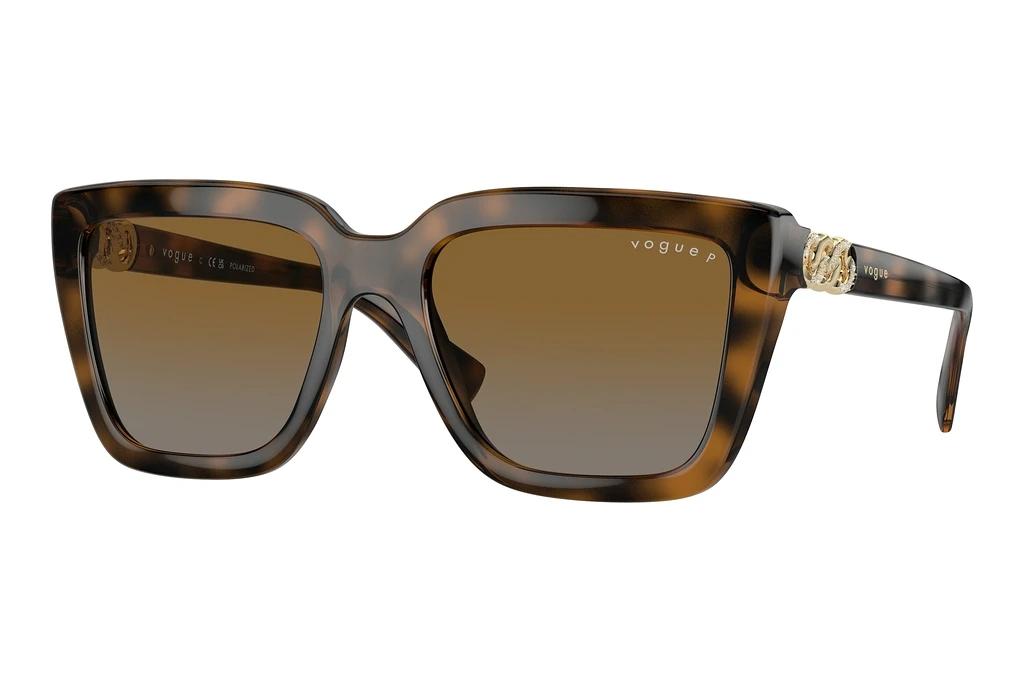 Vogue Eyewear   VO5575SB 2386T5 Gradient Brown PolarizedTop Dark Havana/Light Brown