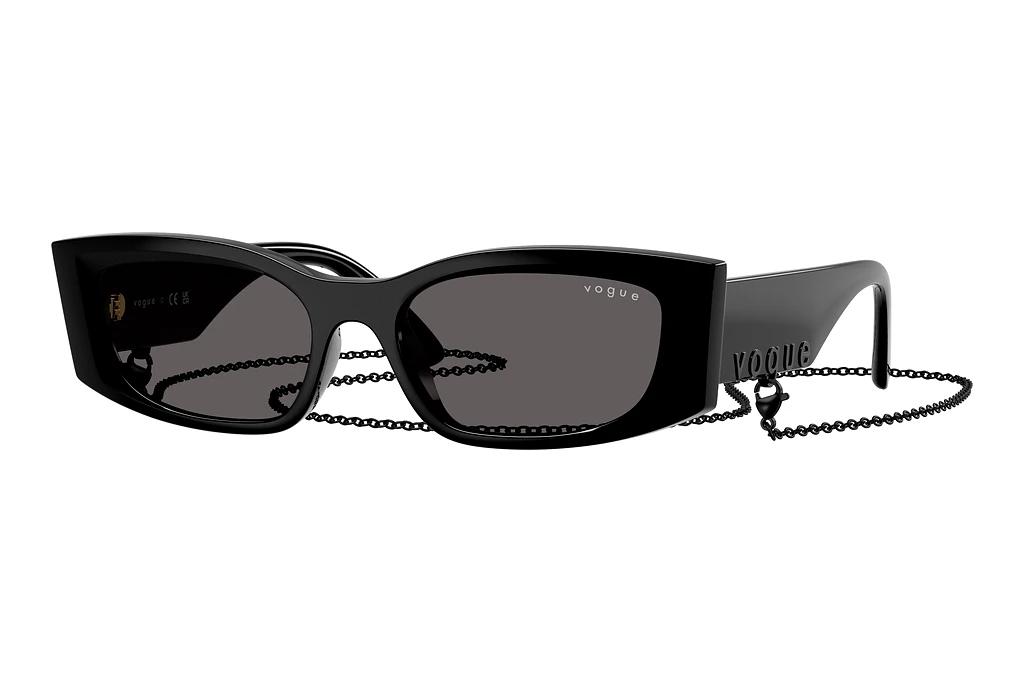 Vogue Eyewear   VO5655SU W44/87 Black SmokeBlack
