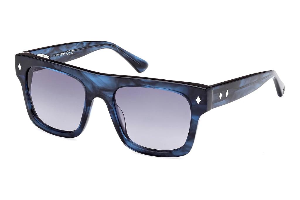 Web Eyewear   WE0354 92W blau verlaufendBlau/Gestreift
