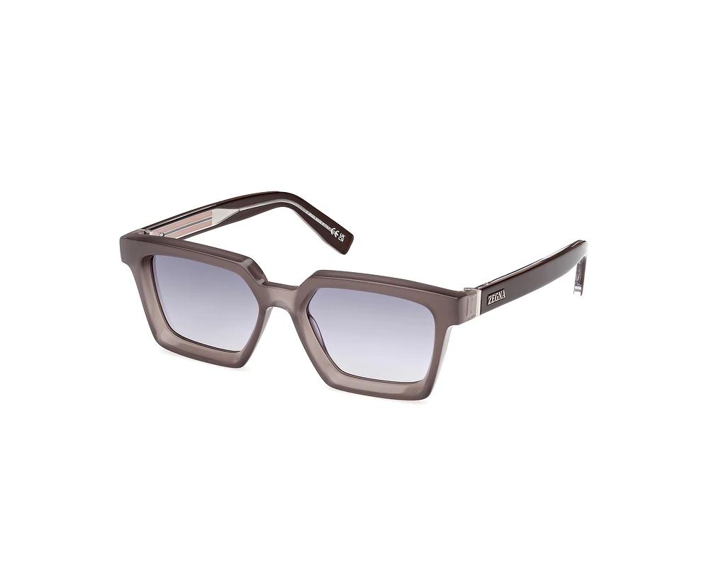 Zegna   EZ0214 20C grau verspiegeltGlänzend Dunkelbraun