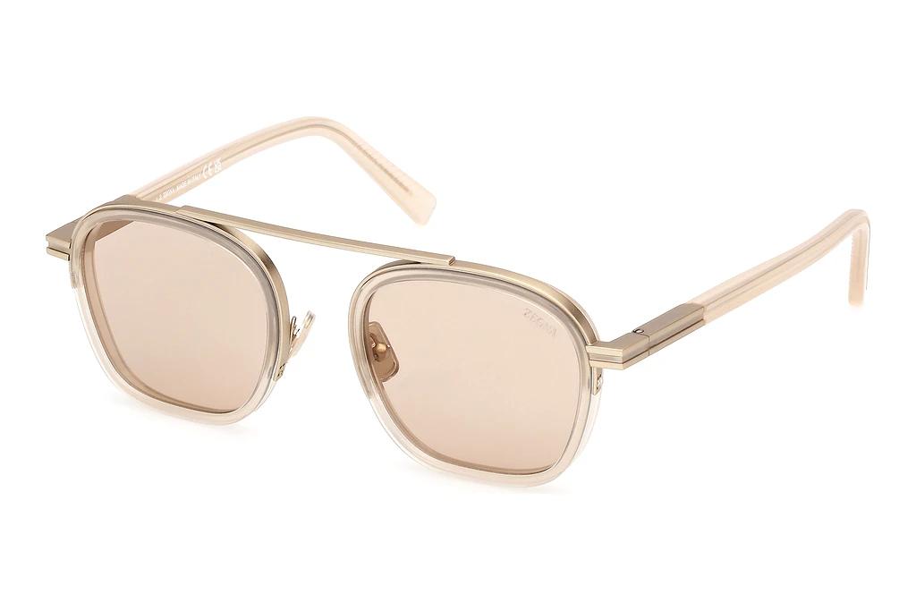 Zegna   EZ0231 39E braunGlänzend Hell Gelb