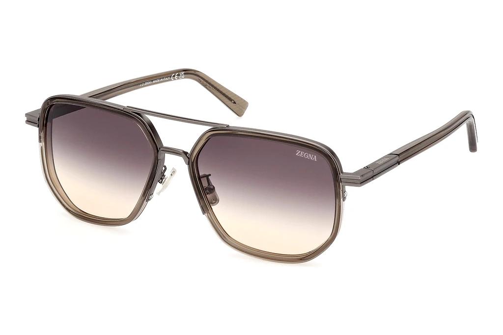 Zegna   EZ0232-H 51K roviex verlaufendGlänzend Grau