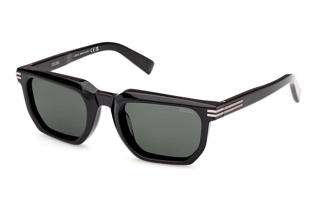 Zegna   EZ0240 01N grünGlänzend Schwarz