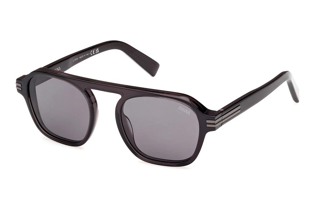 Zegna   EZ0241 96D grau polarisierendGlänzend Dunkelgrün