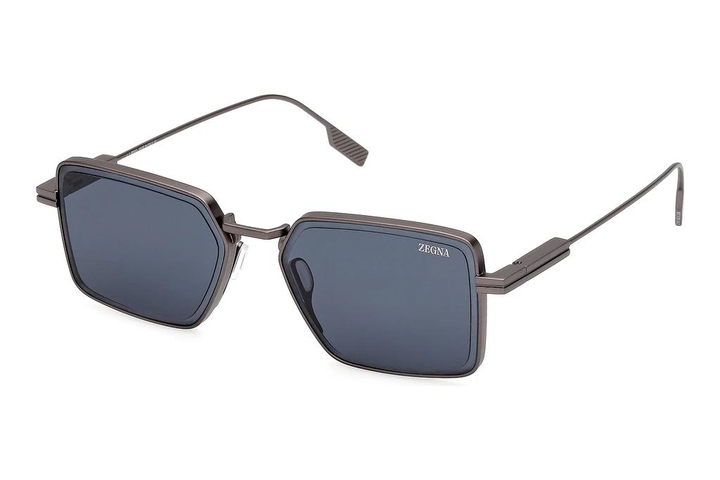 Zegna   EZ0243 09V blauMatt Gunmetal